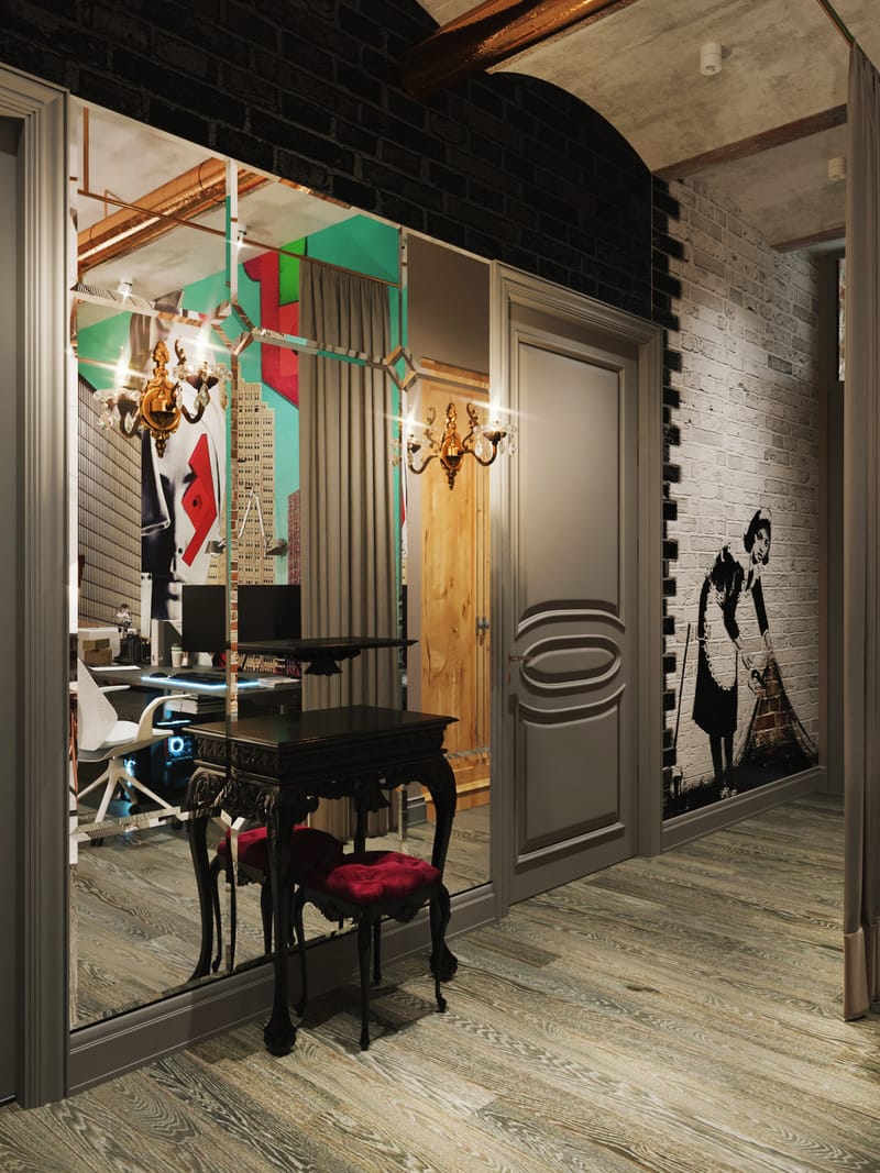 Цокольный этаж для детей владельца особняка