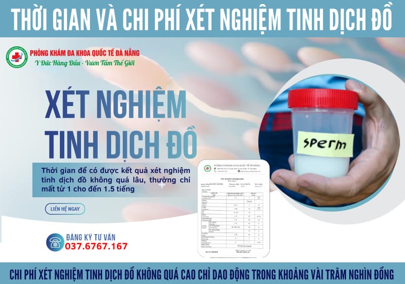 Chi Phí Xét Nghiệm Tinh Dịch Đồ Đà Nẵng Tầm Bao Nhiêu? Có Đắt Không?