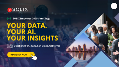 SOLIXEmpower 2025: The Premier Enterprise AI and Data Management Conference in San Diego