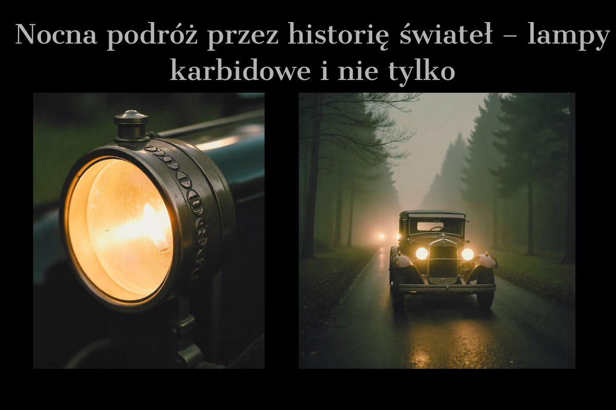 Nocna podróż przez historię świateł – lampy karbidowe i nie tylko