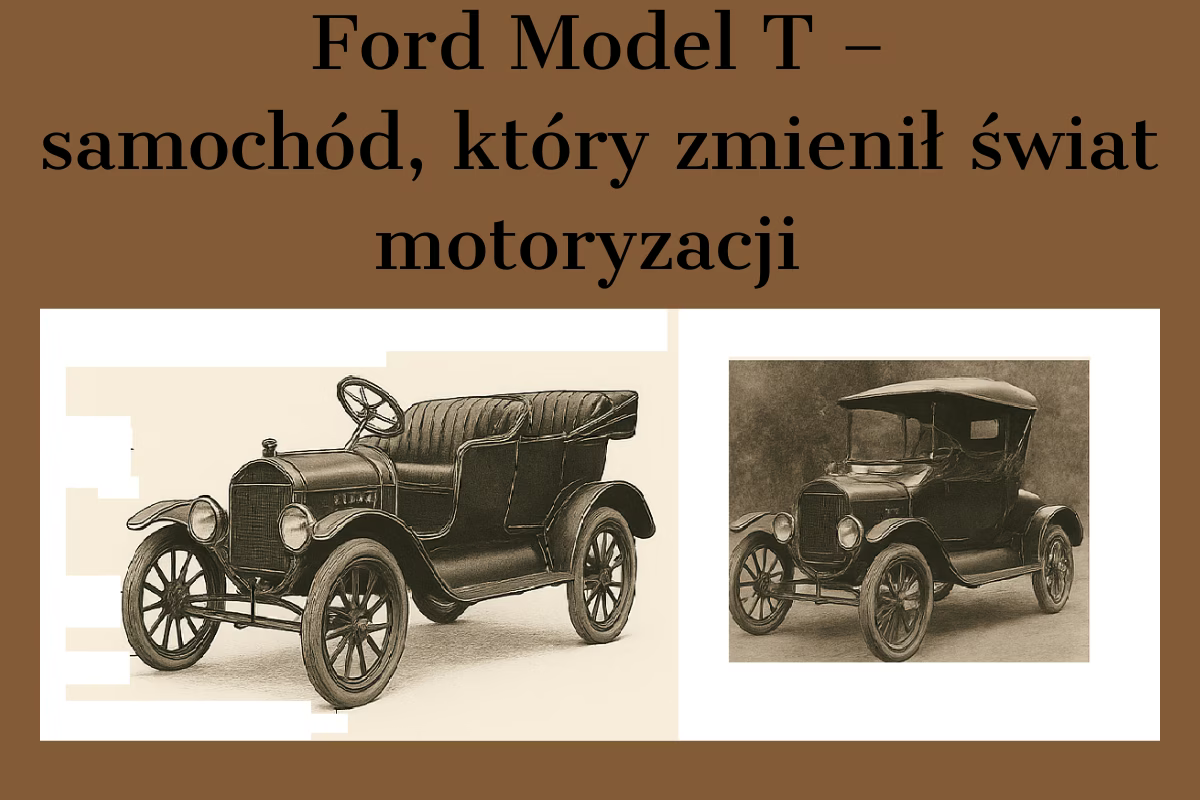 Ford Model T – samochód, który zmienił świat motoryzacji