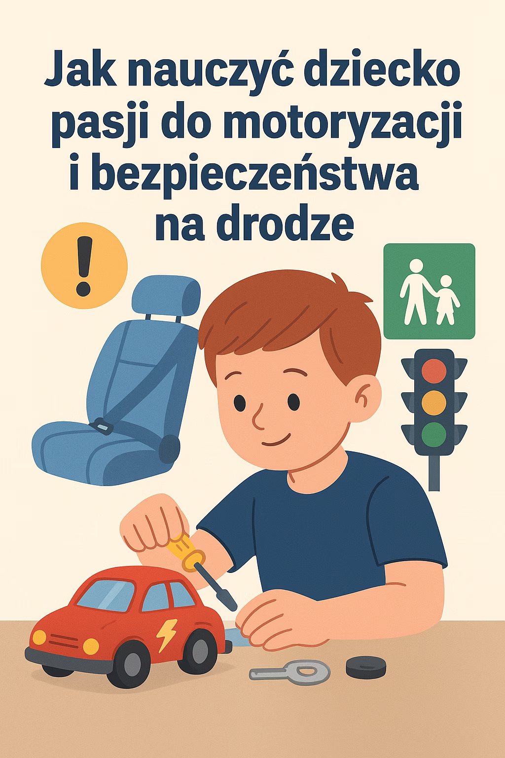Mały kierowca w wielkim świecie – motoryzacja i bezpieczeństwo dla najmłodszych