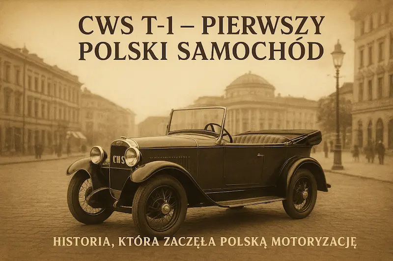 CWS T-1 – pierwszy polski samochód, który wyprzedził swoje czasy