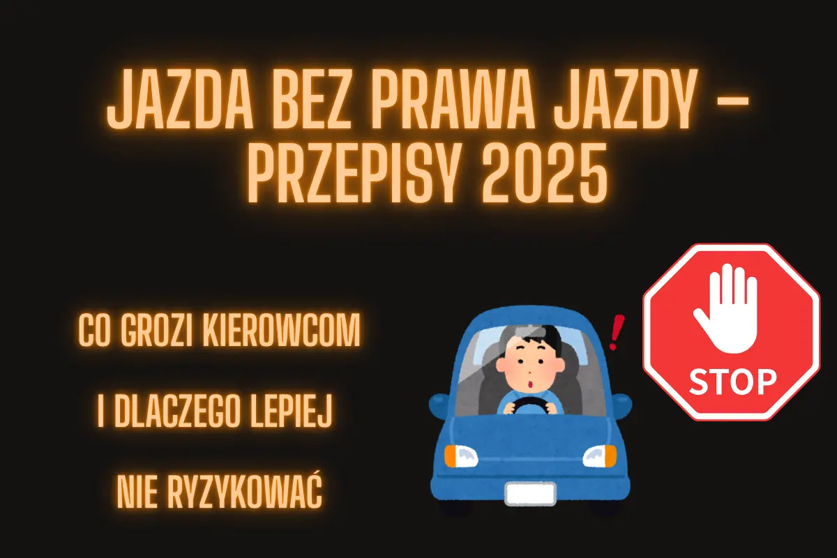 🚗 Jazda bez prawa jazdy, recydywa, ucieczka i wyścigi uliczne – przepisy i kary 2025