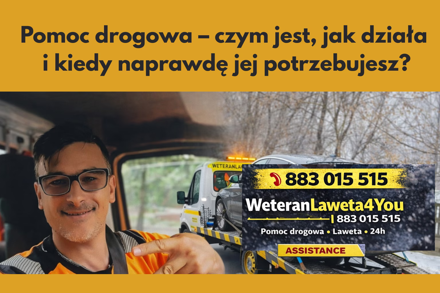 Pomoc drogowa – czym jest, jak działa i kiedy naprawdę jej potrzebujesz?