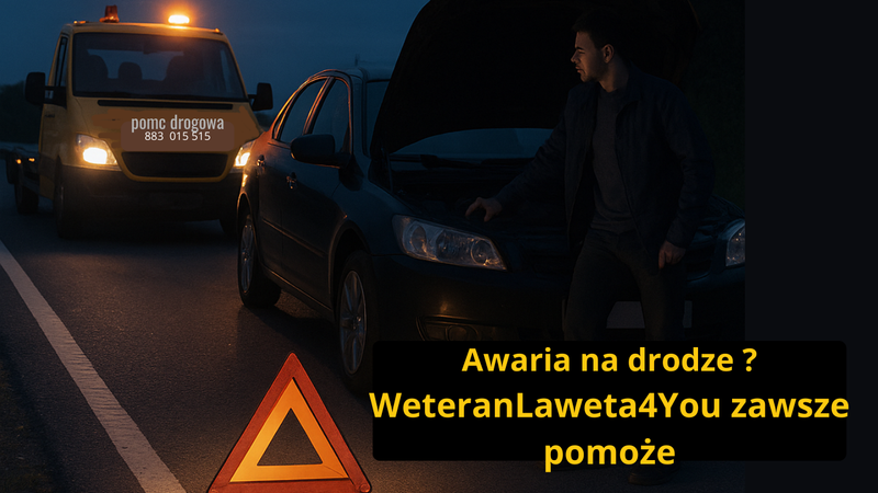 Awaria nocą na autostradzie – co zrobić?