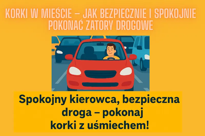 Korki w mieście – jak bezpiecznie i spokojnie pokonać miejskie zatory.