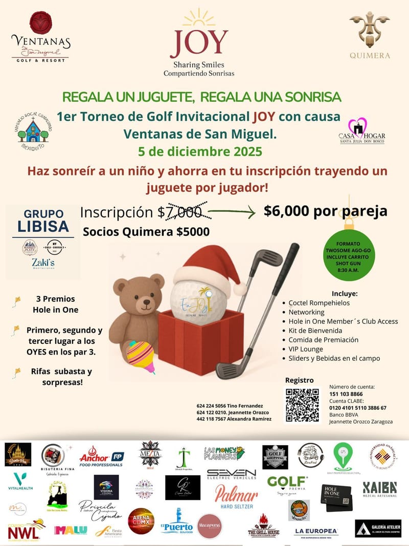 Torneo de golf  con causa JOY Invitational