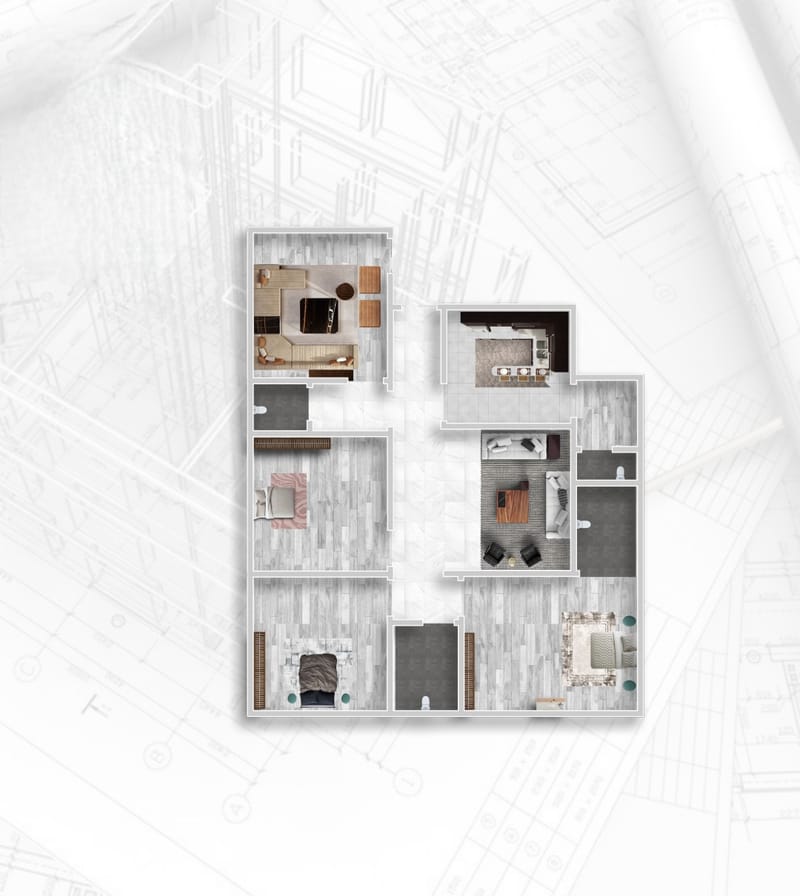 مواصفات شقة 4 غرف على شارع