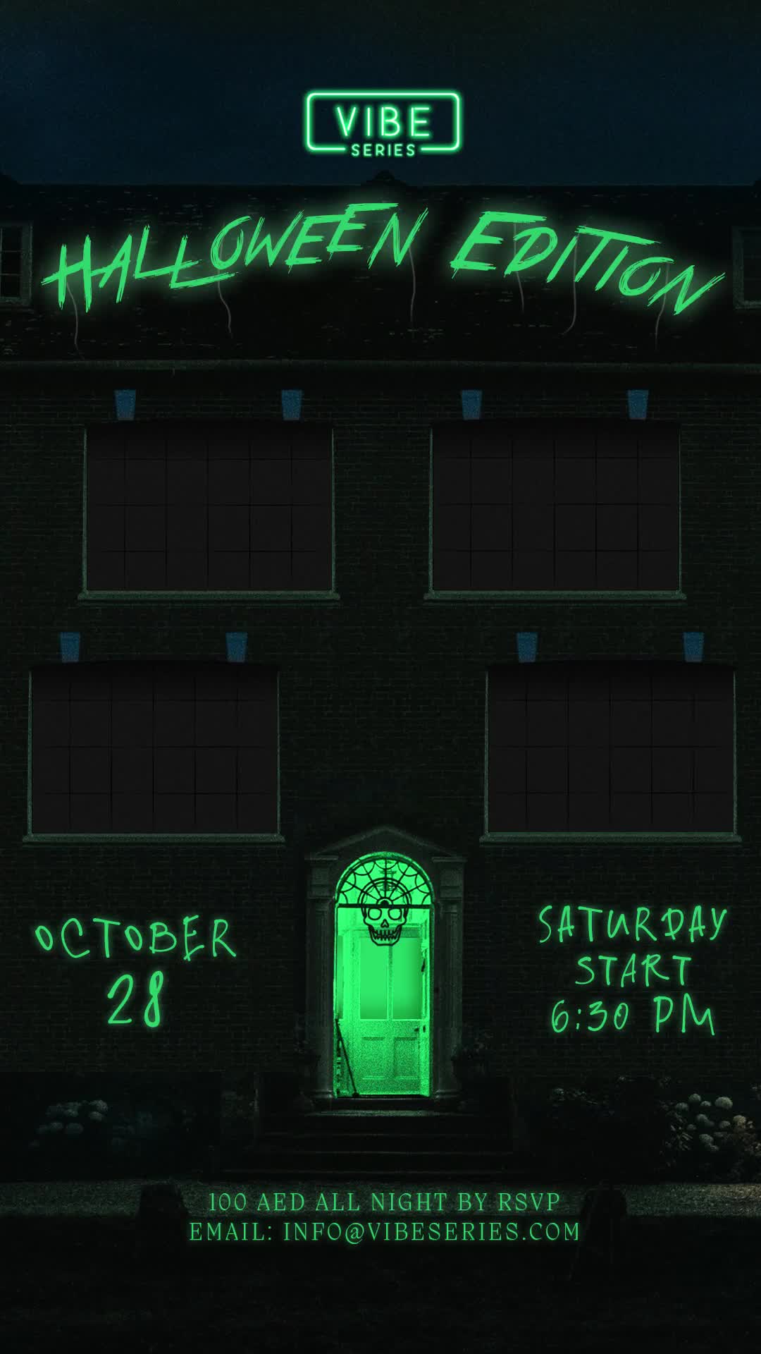 Halloween Flyer – Sound Design- 2023