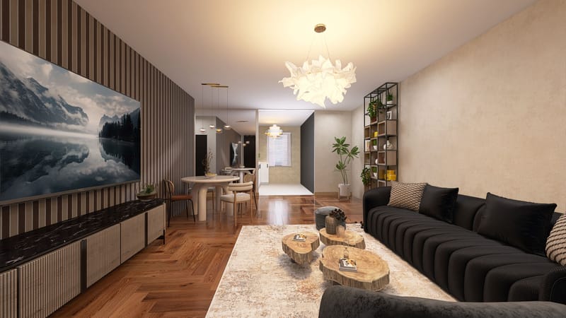 Living – spațiul central al casei tale