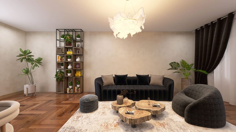 Living – spațiul central al casei tale