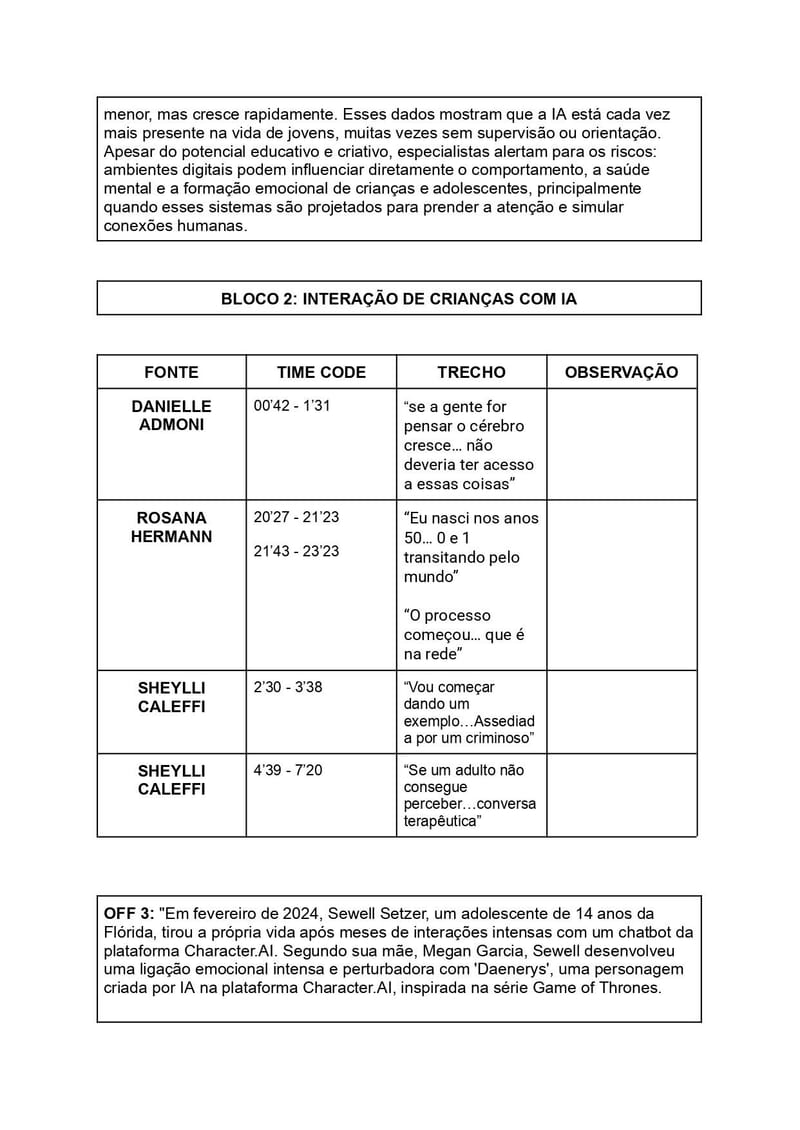 ROTEIRO - ENVOLVIMENTO EMOCIONAL COM IA