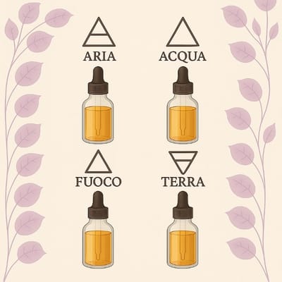 Il tuo olio botanico rituale in base all' elemento che ti abita