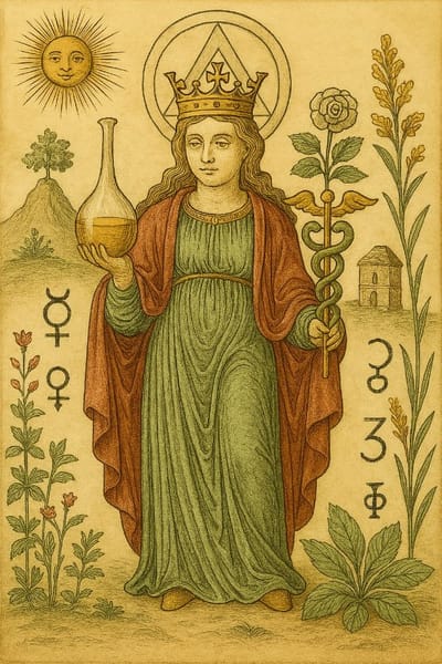 Dalla radice al cielo: archetipi vegetali nell'antica sapienza alchemica