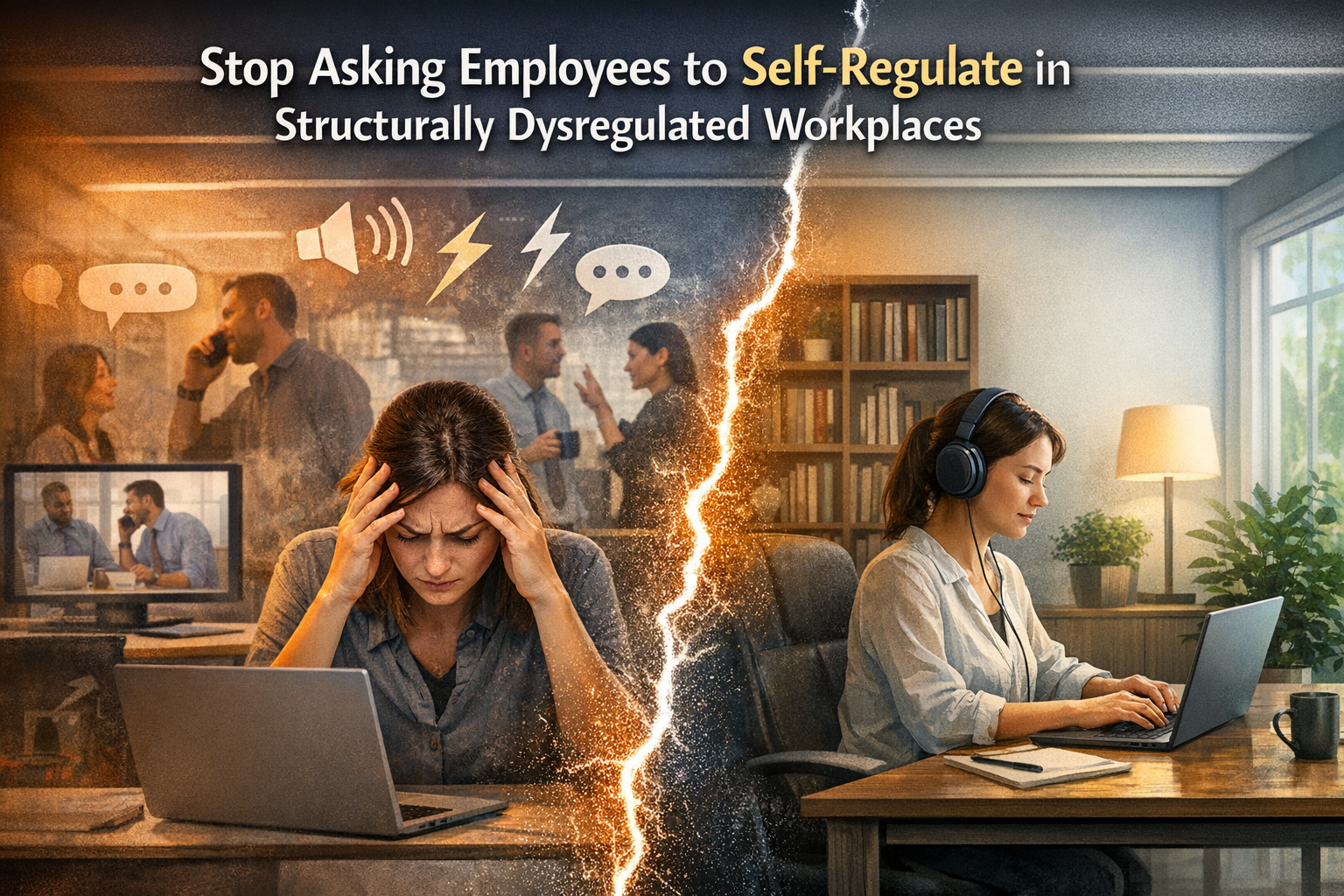 Stop Asking Employees to Self-Regulate in Structurally Dysregulated Workplaces