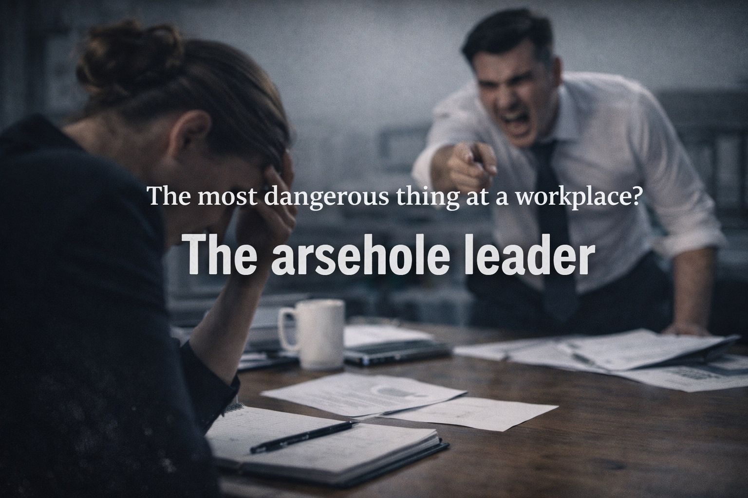 The Most Dangerous Hazard in the Workplace: The Arsehole Manager