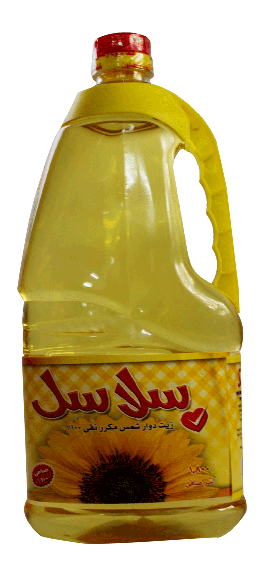 زيت سلاسل دوار الشمس 1.800 لتر