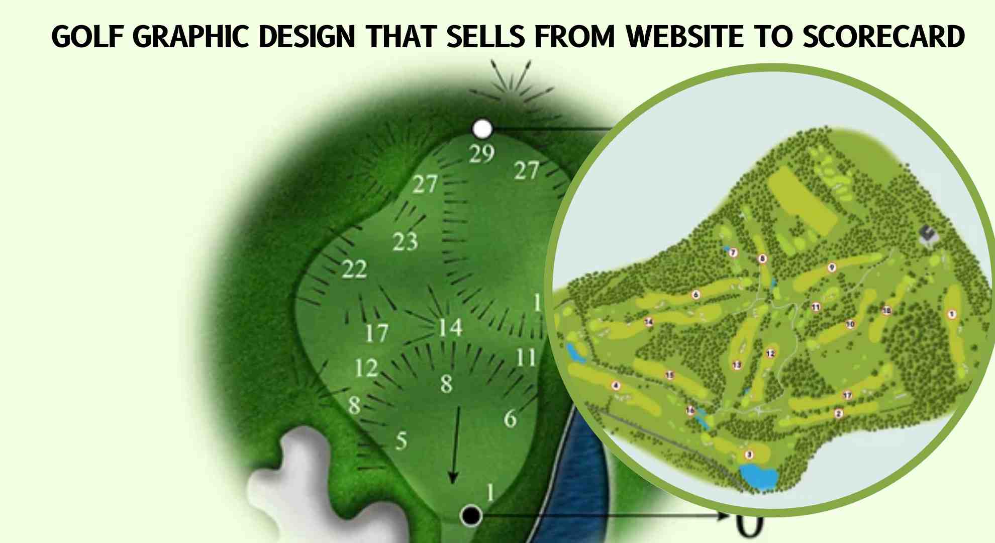 Golf Graphic Design That Sells From Website to Scorecard