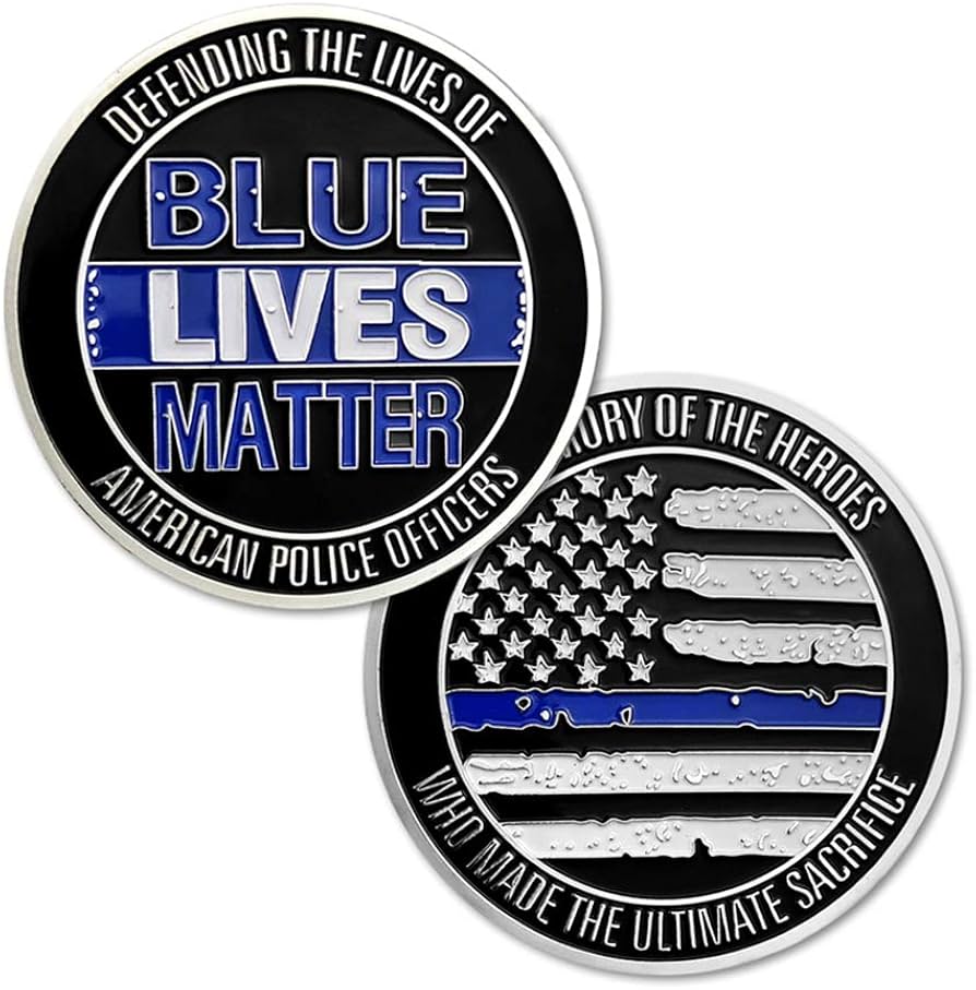 Free Blue Lives Matter Coin
