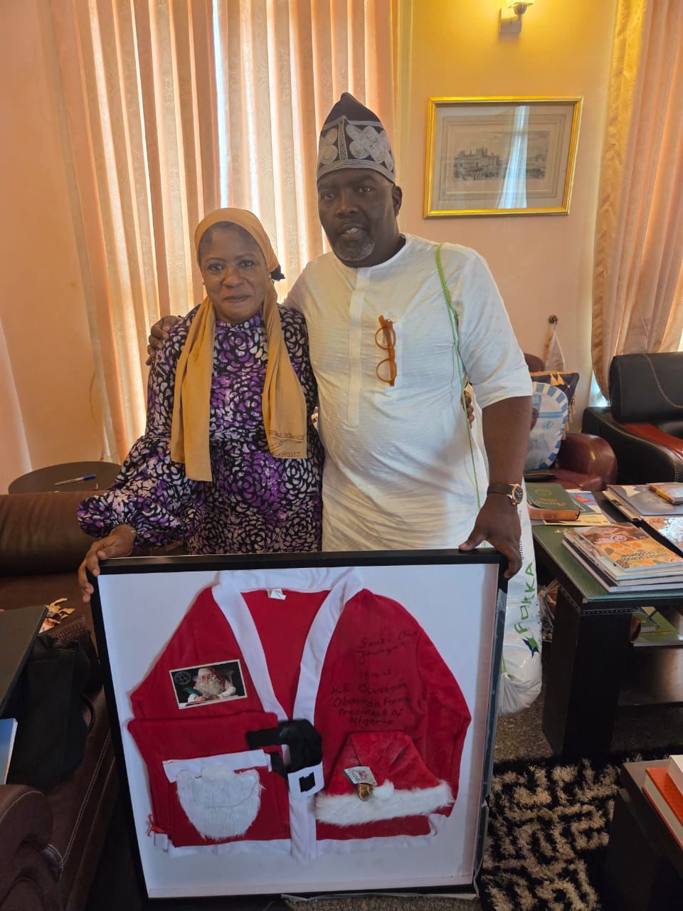 As part of the ceremony