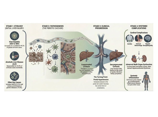 The Hepato-Cardio-Renal Axis in Cirrhosis: Hemodynamic and Mechanistic Insights, Diagnostic Biomarkers, and Expanding Therapeutic Horizons
