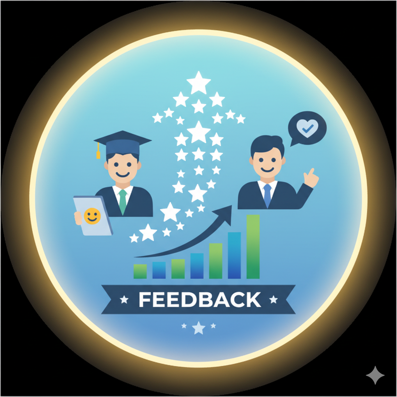 รายงานความพึงพอใจของผู้เรียนที่มีต่อการจัดกระบวนการเรียนรู้ของครูผู้สอน