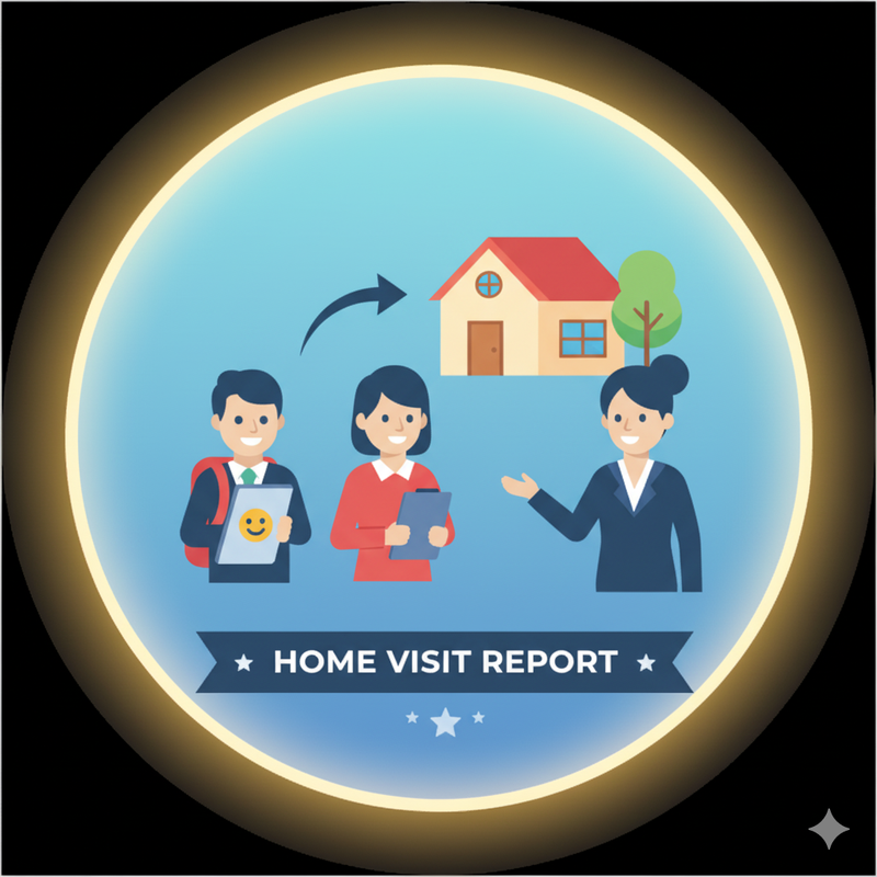 รายงานผลการเยี่ยมบ้าน