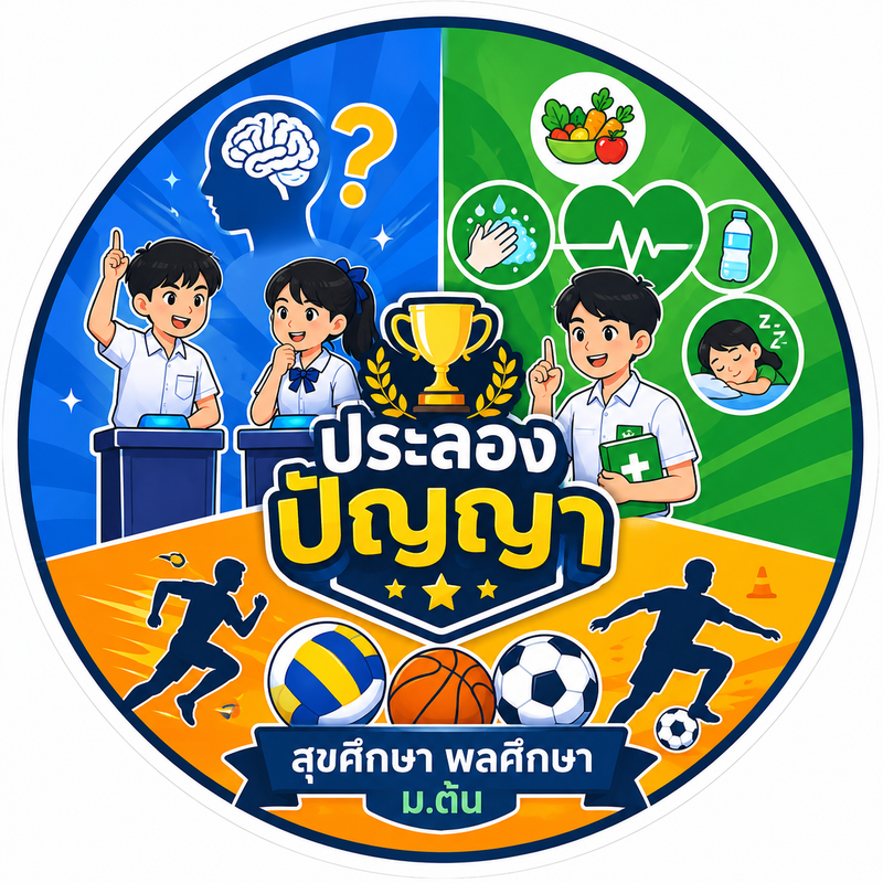 เกม ประลองปัญญา สุขศึกษา พลศึกษา ม.ต้น