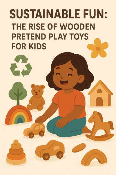 Sustainable Fun: The Rise of Wooden Pretend Play Toys for Kids