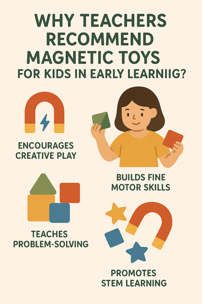 Why Teachers Recommend Magnetic Toys for Kids in Early Learning?