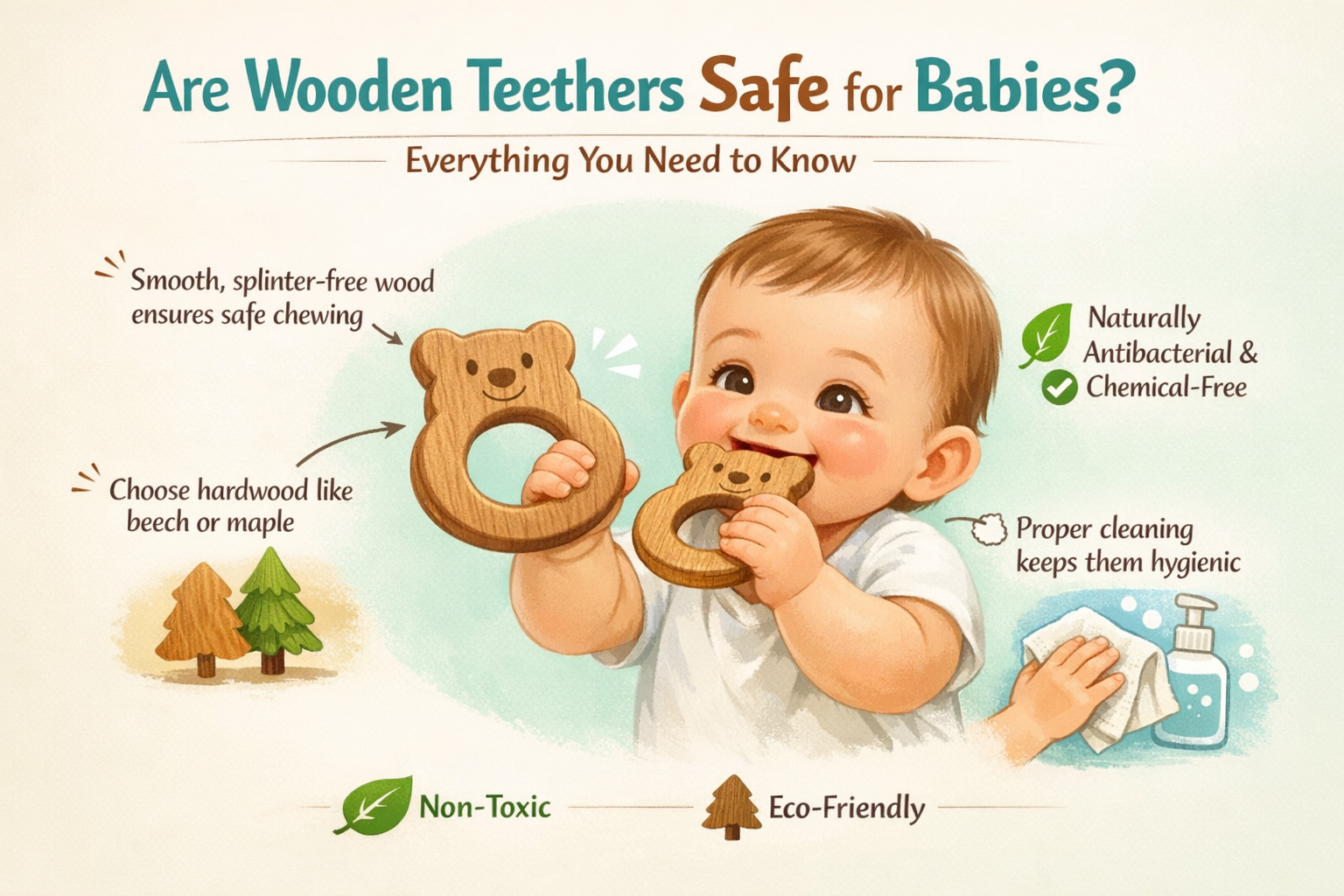 teether for baby