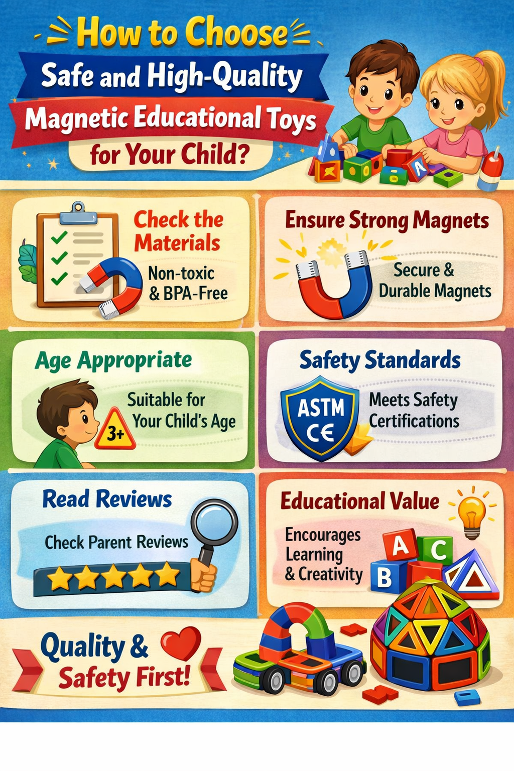 Magnetic Educational Toys