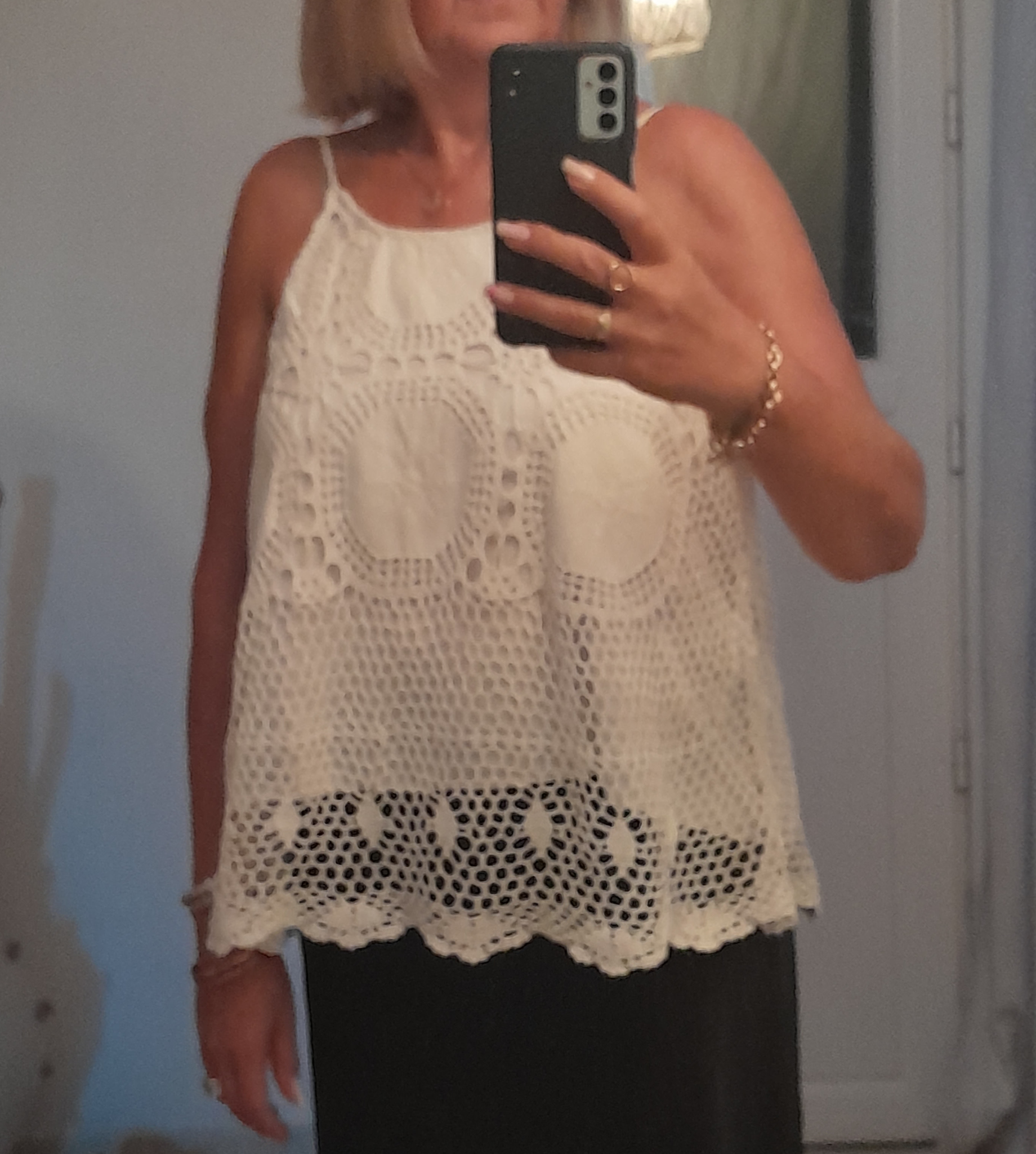 Top en crochet
