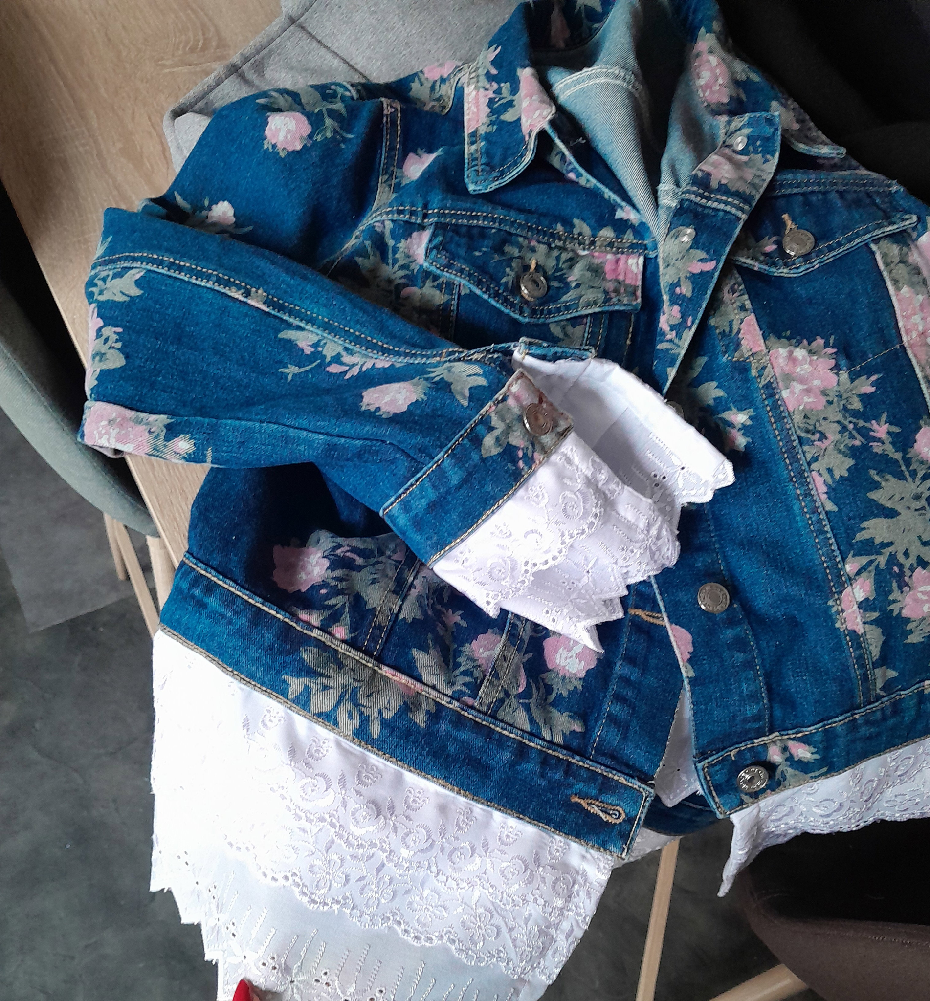 Veste en jean