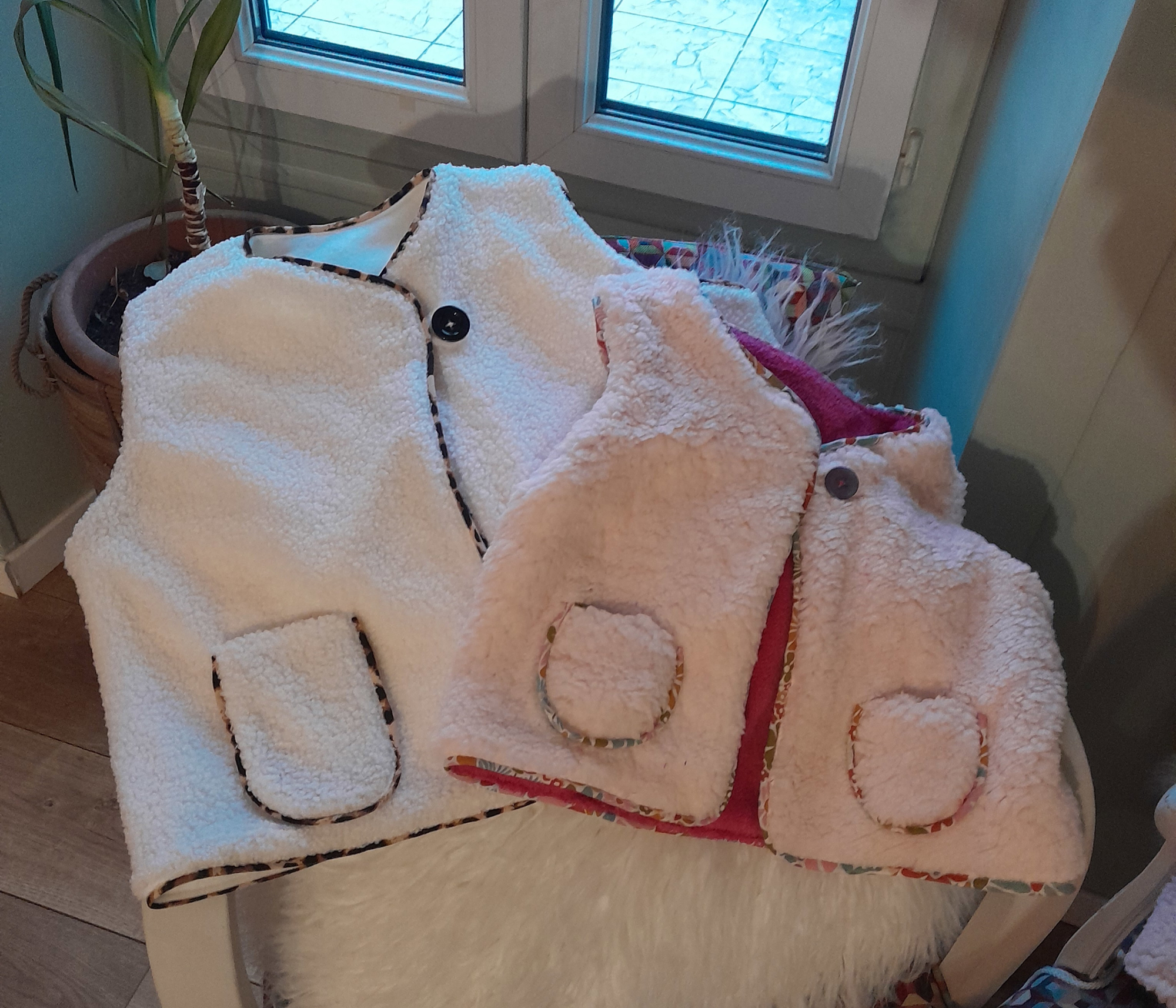 Gilet sherpa enfant