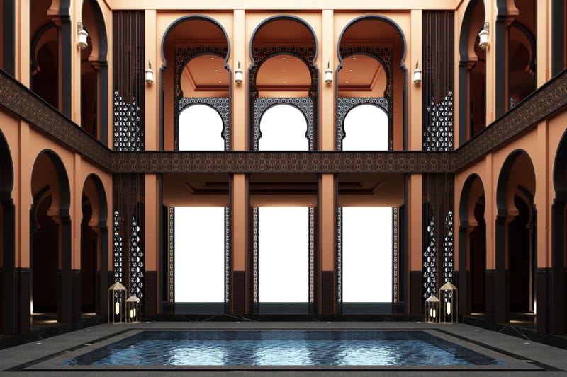 حمام مغربي تقليدي