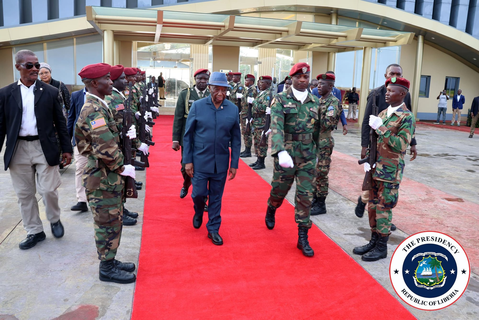 President Boakai Departs Liberia to Attend West Africa Economic Summit in Nigeria