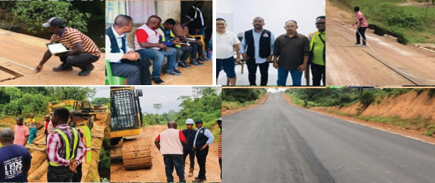 Dep. Min. Tambah Leads Inspection of Greenville–Buchanan Road Corridor