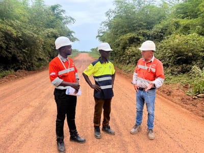 AML Reports Steady Progress on Kakata-Harbel Hills Road Project