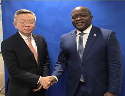 Finance Min. Ngafuan, Meets the IMF Deputy Managing Director, US Government Officials