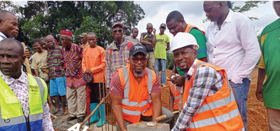 Hope Arrives in Charlie Town: Grand Bassa Leadership Kicks Off Lifesaving Clinic Project