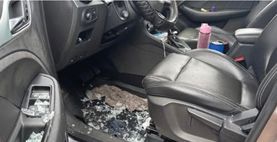 Two Vehicles Damaged, Woman Injured Near CDC Headquarters