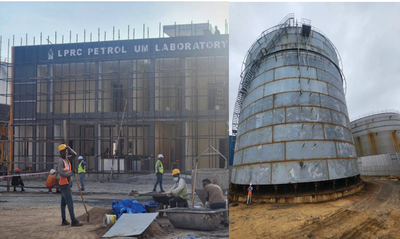 Presi. Boakai’s Vision Nears Fruition as LPRC’s Gasoline Tank and Testing Lab Near Completion
