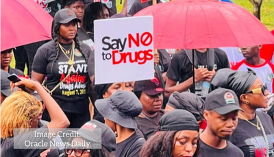 On August 7:Thousands Storm Capitol Building to “Say No To Drugs”