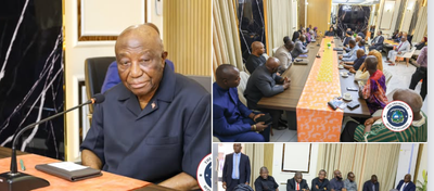 TOP MEMBERS OF THE EXECUTIVE HOST COMMISERATION EVENT WITH PRESIDENT BOAKAI TO REMEMBER FALLEN MINISTER OF STATE