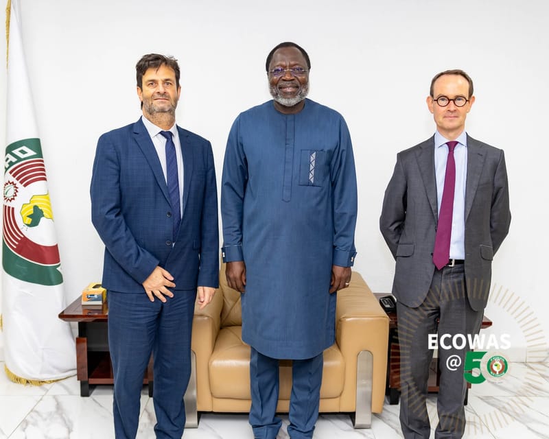 H.E. DR. OUMAR ALIEU TOURAY RECEIVES THE NEW COUNTRY DIRECTOR OF THE AGENCE FRANÇAISE DE DÉVELOPPEMENT (AFD)