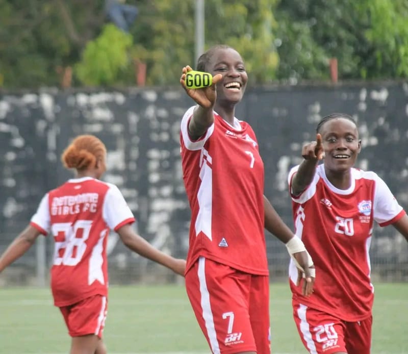 Dalphine Glao's Hat-Trick Fuels Determine Girls' 5-1 Rout