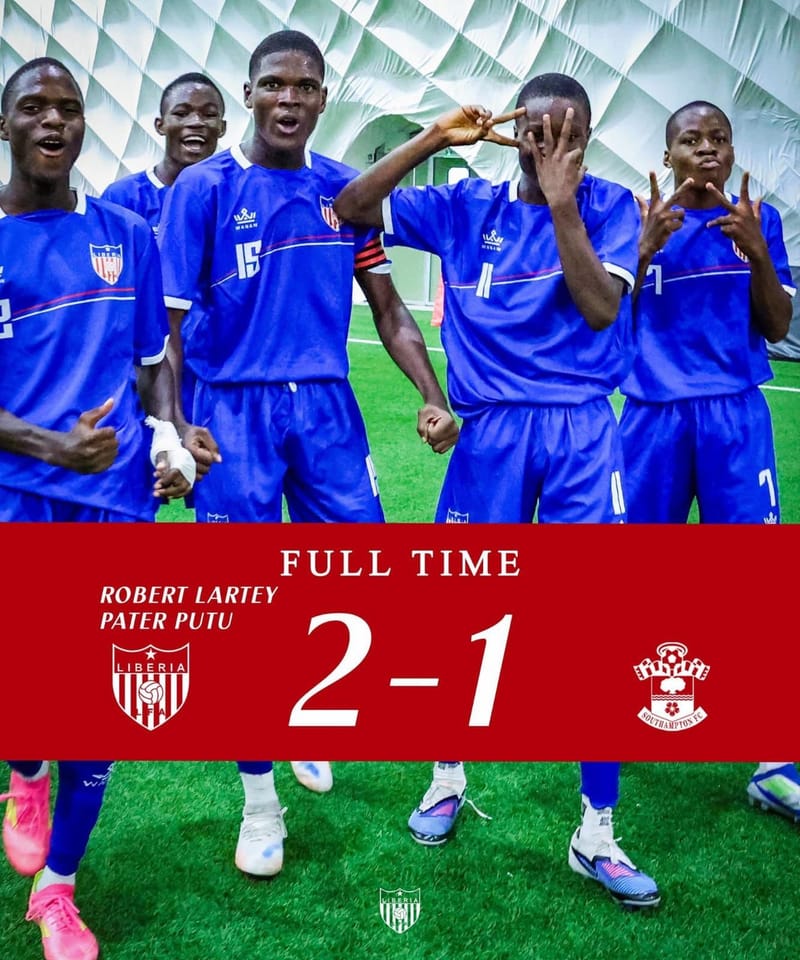 Liberia TDS U-17/U-20 Continue Positive Development with Impressive Win