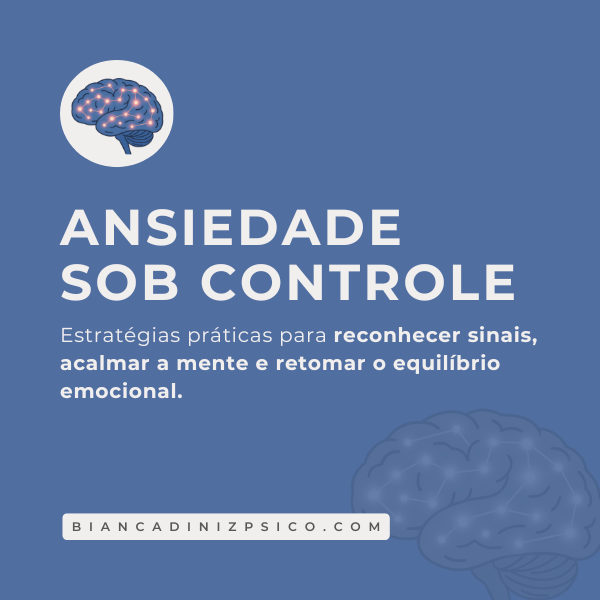 Ebook: Ansiedade Sob Controle